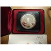 Image 1 : 1977 CANADA SILVER JUBILEE SILVER DOLLAR PROOF .3750 OZ. ASW, ORIGINAL ROYAL CANADIAN MINT PACKAGING