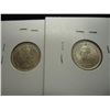 Image 2 : 1943-B & 1963-B SWISS SILVER 1/2 FRANCS