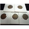 Image 2 : 1901,02,03,06 & 1907 INDIAN HEAD CENTS