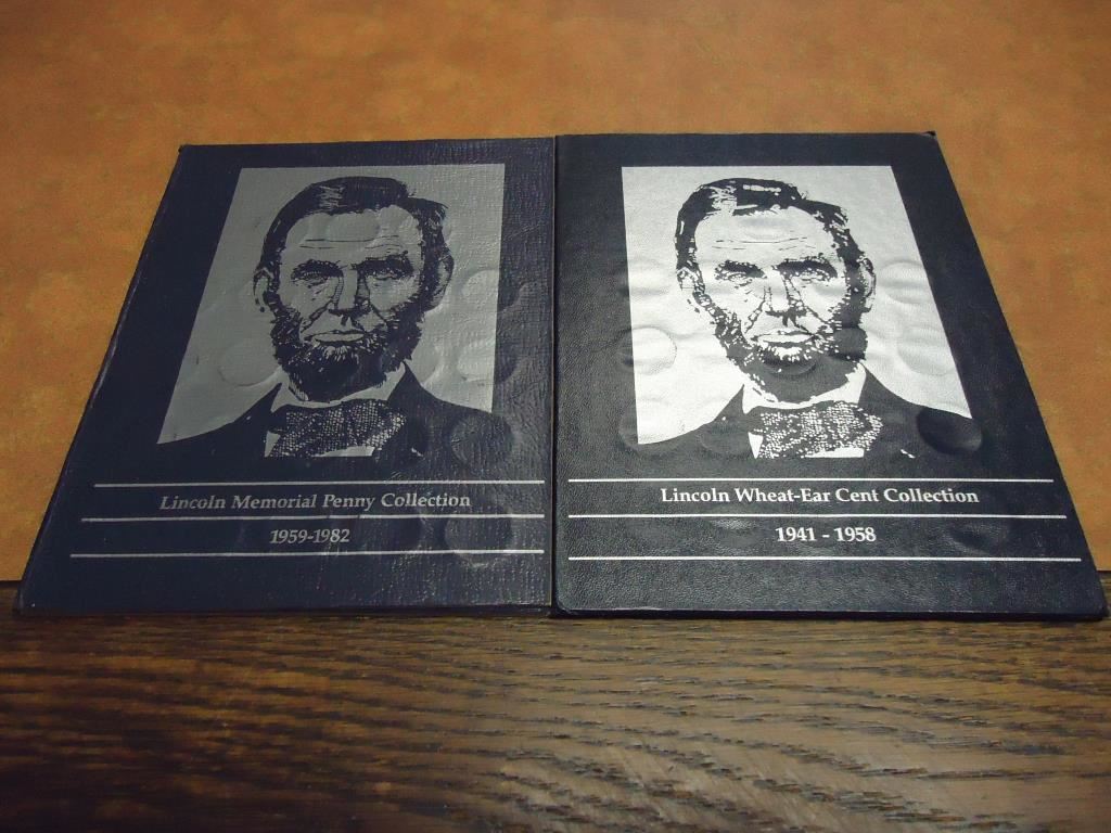 1941-1958 full Lincoln Cent Album