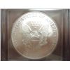 Image 2 : 2001 AMERICAN SILVER EAGLE ICG MS69
