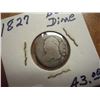 Image 1 : 1827 CAPPED BUST DIME