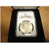 Image 1 : 1887  MORGAN SILVER DOLLAR NGC MS64 IN BLACK CASE AS SHOWN
