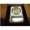 Image 2 : 1887  MORGAN SILVER DOLLAR NGC MS64 IN BLACK CASE AS SHOWN