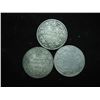 Image 1 : 1911,12 & 1918 CAN ADA SILVER 25 CENTS