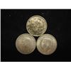 Image 2 : 1940,1941 & 1942 GREAT BRITAIN SILVER 6 PENCE