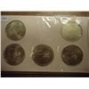 Image 2 : 1819-1969 ALABAMA SESQUICENTENNIAL TOKEN SET OF 5 SILVER