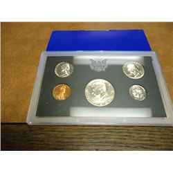 1969 US PROOF SET WITH BOX, 40% SILVER JFK HALF