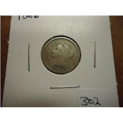 1866 THREE CENT PIECE (NICKEL) PITTED SURFACES