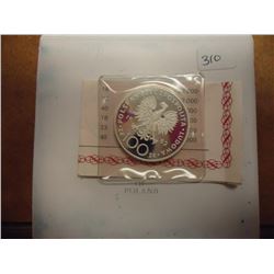 1982 POLAND SILVER 100 ZLOTY PROOF ORIGINAL MINT PACKAGING