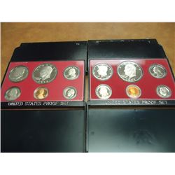 1977 & 1978 US PROOF SETS (WITH BOXES)