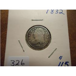 1832 CAPPED BUST DIME