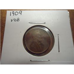 1909 VDB LINCOLN CENT