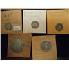 Image 2 : 5 ASSORTED TOKENS SEE DESCRIPTION NEW BRIGHTON TRANSPORTION TOKEN, WILMINGTON & PHILADELPHIA TRANSIT