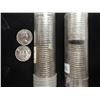 Image 1 : 2 ROLLS OF CANADA 5 CENTS SEE DESCRIPTION ROLL OF 40-1959 ALL AU-BU AND ROLL OF 40 ASSORTED DATES