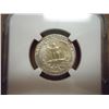 Image 2 : 1943 WASHINGTON SILVER QUARTER NGC MS64