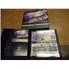 Image 1 : 1986-2001 CANADA LASTING IMPRESSIONS SET CONTAINS: 2 CRISP UNC $10 BILLS, ORIGINAL ROYAL CANADIAN MI
