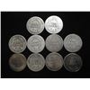 Image 2 : 10 ASSORTED BARBER DIMES