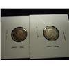 Image 2 : 1918 & 1919 GREAT BRITAIN SILVER 3 PENCE
