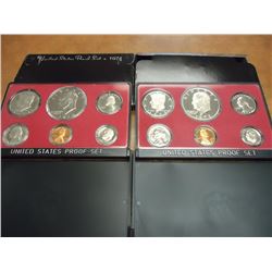 1973 & 1974 US PROOF SETS (WITH BOXES)