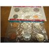 Image 2 : 1970 US MINT SET (UNC) P/D/S (WITH ENVELOPE) 40% SILVER JOHN F. KENNEDY HALF DOLLAR, THIS IS AN OFFI