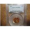 Image 1 : 1961 LINCOLN CENT PCGS PR68RD