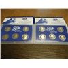 Image 2 : 2002 & 2003 US 50 STATE QUARTERS PROOF SETS SMALL CRACK IN 2003 CASE, WITH BOXES