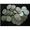 Image 1 : ROLL OF 40-1943-S 35% SILVER JEFFERSON WAR NICKELS