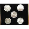 Image 1 : 2010-5 PIECE KENNEDY HALF DOLLAR SET (P&D UNC'S), (S & PROOF) AND (P & D SATIN FINISH)