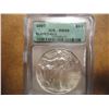 Image 1 : 1997 AMERICAN SILVER EAGLE ICG MS69