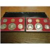 Image 2 : 1975 & 1976 US PROOF SETS (WITH BOXES)