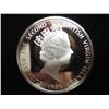 Image 1 : 1985 BRITISH VIRGIN ISLANDS PROOF SILVER $20