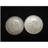Image 2 : 1937 & 1941 GREAT BRITAIN SILVER SHILLINGS