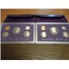 Image 1 : 1989 & 1990 US PROOF SETS (WITH BOXES)