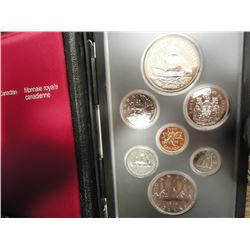 1979 CANADA DOUBLE DOLLAR PROOF SET GRIFFON SILVER, ORIGINAL ROYAL CANADIAN MINT PACKAGING