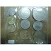 Image 2 : 1953 GREAT BRITAIN CORONATION MINT SET 9 COINS CROWN TO FARTHING. ORIGINAL ROYAL MINT PACKAGING