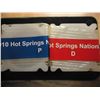 Image 1 : 2-$10 ROLLS OF 2011-P & D HOT SPRINGS N.P. 1/4'S UNC