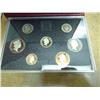 Image 2 : 1988 UNITED KINGDOM 7 COIN PROOF SET ORIGINAL ROYAL MINT PACKAGING
