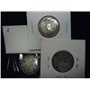 Image 2 : 1935,36 & 1938 CANADA SILVER 25 CENTS