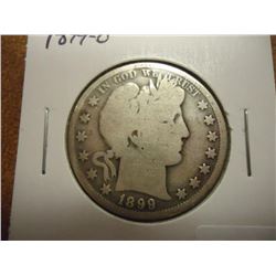 1899-O BARBER HALF DOLLAR
