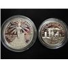 Image 2 : 1986-S STATUE OF LIBERTY PROOF SILVER DOLLAR & PROOF HALF DOLLAR