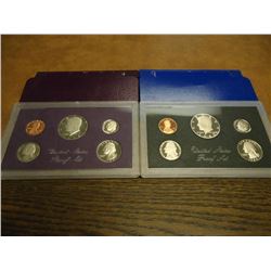 1983 & 1984 US PROOF SETS (WITH BOXES)