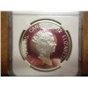 Image 2 : 2002 CANADA SILVER $15 HORSE NGC PF69 ULTRA CAMEO INLAYED WITH 24KT GOLD
