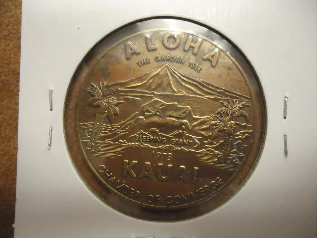 1973 KAUAI HAWAII TRADE DOLLAR