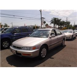 96 Honda Accord 4 Dr  Sedan - T - `DRIVE