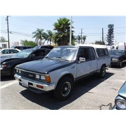 84 Nissan Pickup 2 Dr  Extended Cab SB - T - DRIVE MC