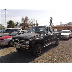 88 Toyota Pickup 2 Dr  4WD Extended Cab SB - T - DRIVE MC