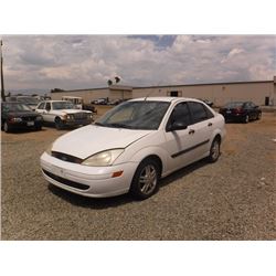02 Ford Focus 4dr Sedan - T - RUN