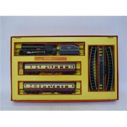 A BOXED TRI-ANG RAILWAYS TRAIN SET, RS-1, 4-6-2 'Princess Victoria' locomotive No.46205, two coac...
