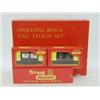 Image 1 : A BOXED TRI-ANG RAILWAYS OPERATING ROYAL MAIL COACH SET, R23, with three boxed wagons (4)  20-30...